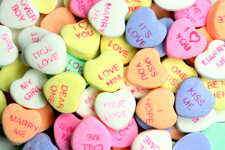 Photo for From “Be Mine” to “I Don’t”: Divorce Candy Conversation Hearts for the Newly Separated